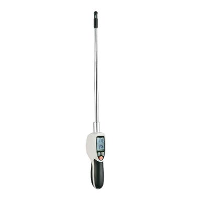China CEM DT-1880 Digital Air Wind Vane Flow Meter Hot Wire Portable Anemometer with Data Logger Speed Alarm Temperature Function 165mm x 60mm x 40mm for sale