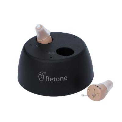 Chine Prothèses auditives sans fil beiges Retone Mini appareil auditif numérique rechargeable à vendre