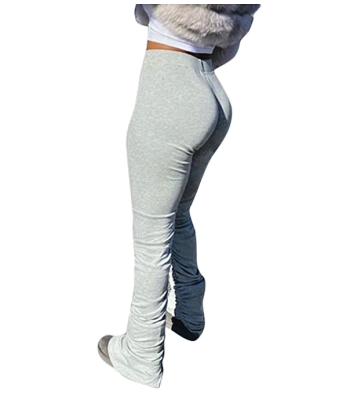 China Breathable Womens Pants Gaiters Jogging Pants Stacked Gaiters for sale