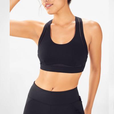China Ladies Breathable Running Sportswear High Impact Sports Bra for sale