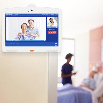 China 10.1 polegada RK3399 CPU Mural montado tablet de grau médico hospital com POE Power à venda