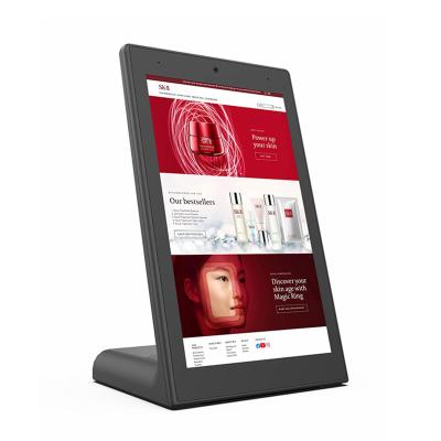 China 10.1 Inch Android Tablet L-shaped Desktop Android8.1 RK3288 Tablet IPS Touchscreen Tablet For Restaurant for sale