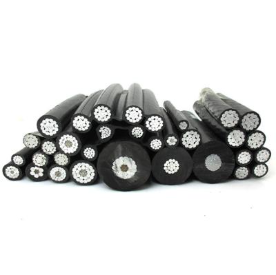 China ABC Power Station 2x16mm 4 Core 11kv Cable Sizes 16mm2 2x35mm2 Price for sale