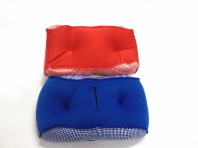 China Particles square neck massage pillow for car seat sleep and relax for sale