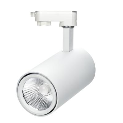 China EUROPEAN IP44 LED Track Light With 50w Low Angle COB LED Track Light for sale