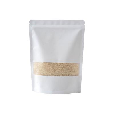 China Recycled Disposable Ziplock Paper Bags Materials Kraft Paper Coffee Bag Brown Kraft Paper for sale