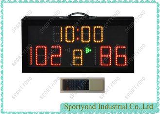 China Indoor / Outdoor Handball Scoreboard with Time Display , Viewing Distance 40m for sale
