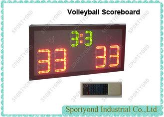 China Digital Led Electronic Volleyball Scoreboard Volleyball With Wireless Console for sale