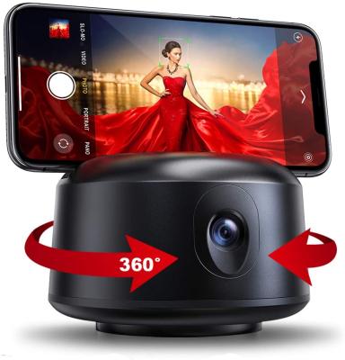 China Universal 360 Rotation Tracking Support Smart Camera NO APP Required Auto-face 360 Tracking Selfie Stick Cell Phone Camera Mount For Live Video for sale