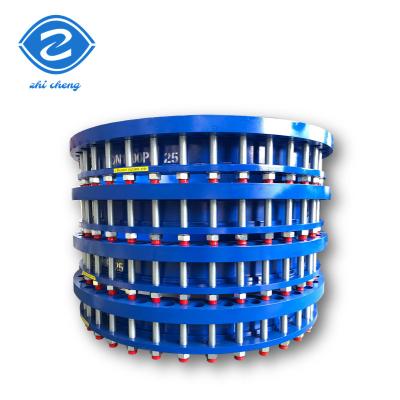 China BS Flange Drilling Ductile Iron Double Flange Dismantling Joints For Neutral Liquid for sale