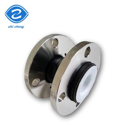 Китай PTFE обтянутый односферный резиновый расширительный соединение для соединения фланца и изгибаемый продается