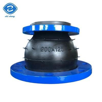 China Chemical pipeline concentric reducer rubber expansion joint Manufacturer and wholesale of concentric rubber expansion joints with different paths High-temperature resistant concentric reducer rubber for sale