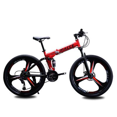 China Racing Mountain Bike Adult Bicycle Bike Folding 26 Inch Variable Speed Shock Absorber Dual Disc Brake for sale