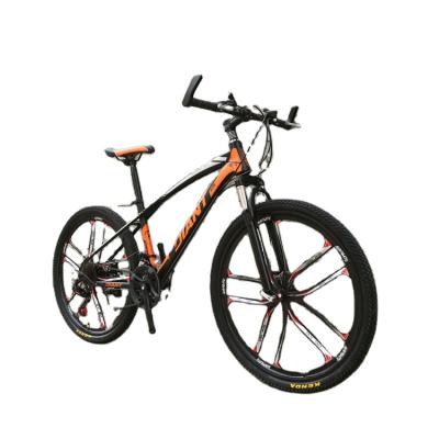 China Flat Land Dlant Mountain Bike Damping Variable Speed Bike Male And Female Student Disc Brake Bike 26/24 Inch for sale