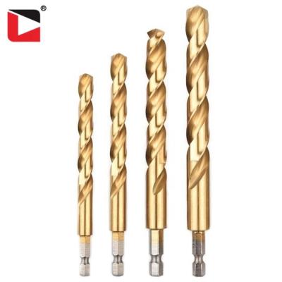 China High Speed Steel Titanium Stainless Steel Twist Drill Bit for sale