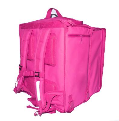 China Thermal Grocery RPET Food Delivery Backpack Waterproof Hot Food Delivery Bag Insulated Pizza Bag for sale