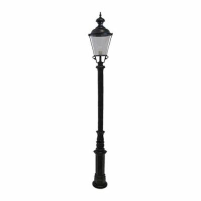 Chine Lampe de jardin en fer forgé à tête unique à vendre