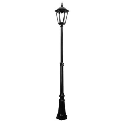 Chine Poteaux de lampe de rue vintage en fonte extérieur grand à tête unique haut pouce à vendre