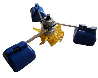 China Factory Supply Solar Powered Paddle Wheel Aerator Pond Aeration Pump Aerator Large Pond â ¥ 3.2 for sale