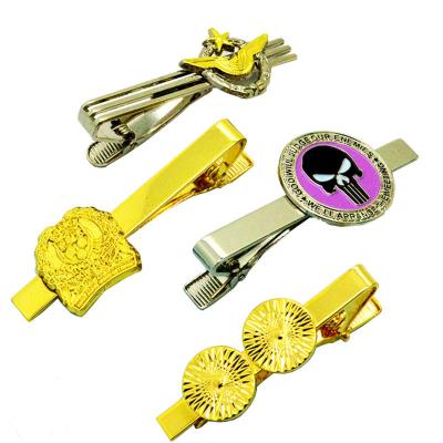Chine Garniture à cravate métallique pour hommes Vintage avec logo personnalisé en or rose à vendre