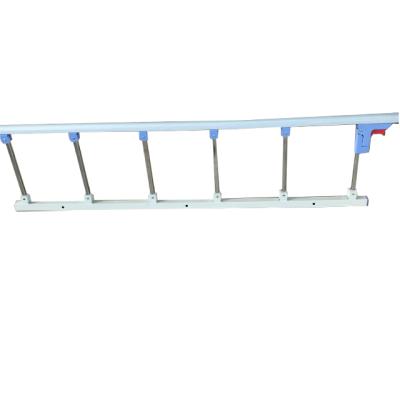 China Manual Easy Operate Nursing Bed Guardrail Size All Hospital Bed Available Steel Column 3 Crank Bed Rail for sale