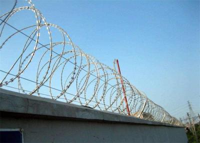 Cina Durabile Concertina Razor Wire Single / Double Spiral Razor Wire Coil in vendita