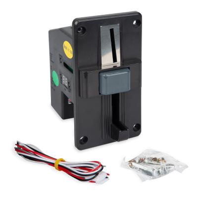 China PC Plastic Black Panel Coin Acceptor Coin Selector Multi Dispenser Arcade Part Coin Validator Token Acceptor For Thailand Market for sale