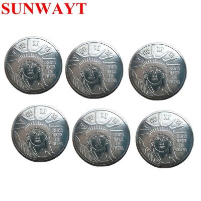 China Wholesale Brand Cheap Custom Coins Stainless Steel Game Vending Machine Customize Stainless Steel Game Coins For Amusement Machine for sale