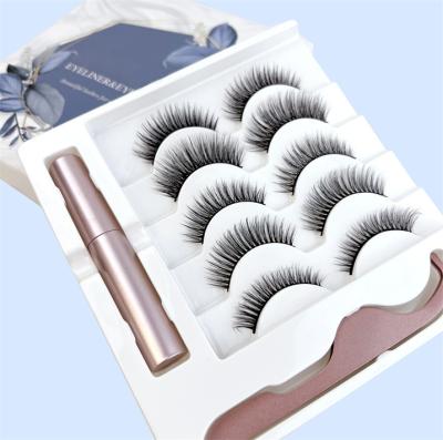 China 100% Handmade False Eyelashes Fiber Lashes 3D Plants Natural Long False Eyelashes Cruelty Free Mink Eyelashes Vegan for sale
