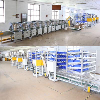 China machinery & Multifunctional Hardware Furniture Parts Fitting Binding Bagging Machine Hardware Mixing Packing Intelligent Sorting Line for sale