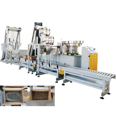 China machinery & Automatic Hardware Hardware Carton Box Packing Machine For Screws Nails for sale
