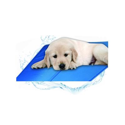 China Travel Gel Dog Cool Mat Summer Picnic Foldable Reusable Pet Cooling Pad for sale