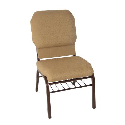 China Easy To Move And Store Classic Metal Upholstered Cheap Church Chairs For Church for sale