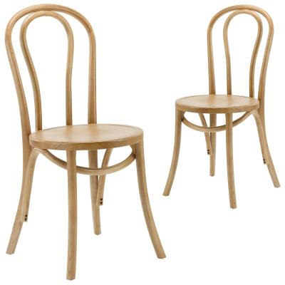 China Tianjin Stackable Supplied Indoor And Outdoor Restaurant Wooden Dining Chair Thonet Stackable Chairs for sale