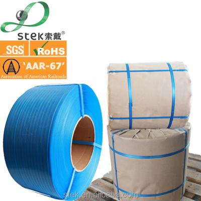 China Largest Manufacturer (STEK) Wrapping Machine 12mm White Polypropylene Tape for sale