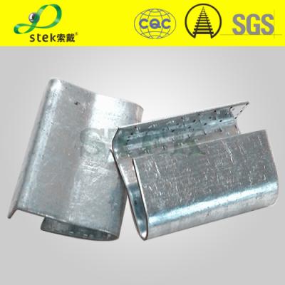 China Galvanized Strapping Joint Galvanized PET Strapping Joint / Serrated Joint / Strapping STEK Buckle / for sale