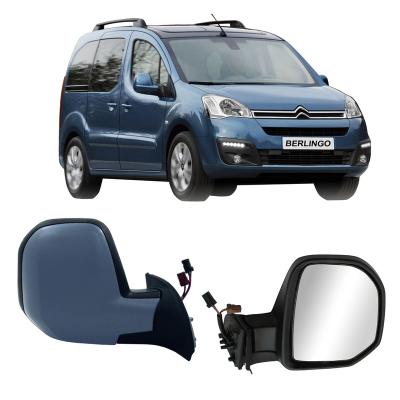 China Promotional Custom Wholesale Price Good Quality ABS Up Rear View Mirror Car Side Reflects For Citroen Berlingo Mk. 2 2008-2012 for sale