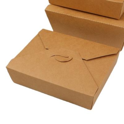 China Biodegradable Disposable Storage To Go Packaging Lunch Meal Food Boxes Paper Box Compostable Takeaway Food Packaging for sale