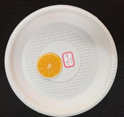 China Eco - Friendly Biodegradable Disposable Cornstarch Disposable Plastic Tray Dish for sale