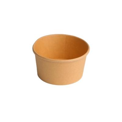 China Customized ECO Packaging Paper Soup Cup Disposable Bowl Take Out Lunch Packing Food Packaging Takeout Bucket for sale