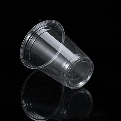 China 100% Eco-friendly Disposable Biodegradable PLA Clear Juice Plastic Cups, Plastic Ice Cups for sale