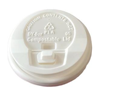 China Non Spill Biodegradable Plastic Reusable Coffee Cup Lids for sale