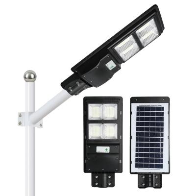 China Super brightness outdoor aluminum ip65 waterproof 60w 90w 120w 180w ROAD all in one solar led street light for sale