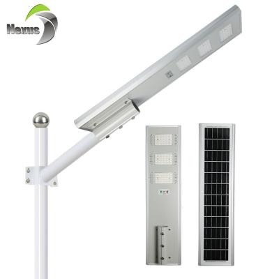 China Hot selling ROAD 50w smd ip66 garden waterproof 100w 150w integrated all in one led solar street light for sale