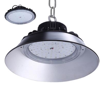 China Industrial Workshop / Warehouse High Efficiency Security UFO 150w Led Highbay Light Fixture for sale