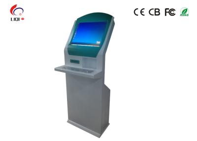 China SAW Interactive Information Kiosk With Receipt Rritner And Barcode Scanner for sale