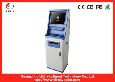 China Bill Payment Kiosk Vertical With EPP And Cash dispenser for sale