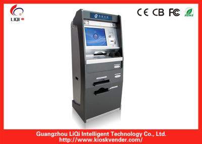 China Interactive Self Service Payment Kiosk With Card Reader / Touch Screen Kiosk for sale