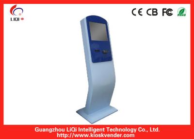 China Outdoor Ticket Touch Screen Kiosk / Vending Machine Rugged For Welfare Lottery for sale