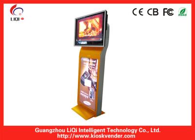 China Full HD 55 Inch Digital Advertising Kiosk / Information Kiosk For Library for sale